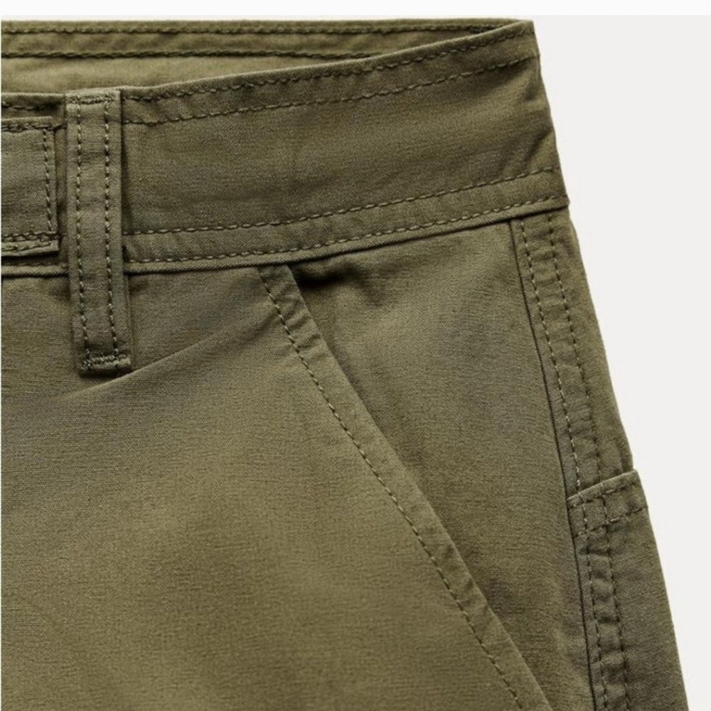 LOOSE FIT CARGO PANTS ZW COLLECTION SIZE 36 - Picture 7 of 11